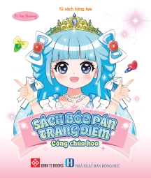 Sách bóc dán trang điểm - Công chúa hoa