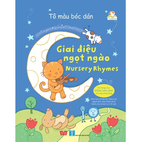 Tô màu bóc dán - Giai điệu ngọt ngào - Nursery Rhymes