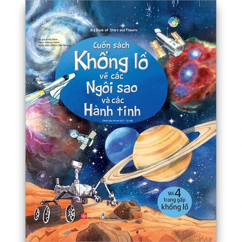 Sách tương tác - Big book - Cuốn sách khổng lồ về các ngôi sao và các hành tinh