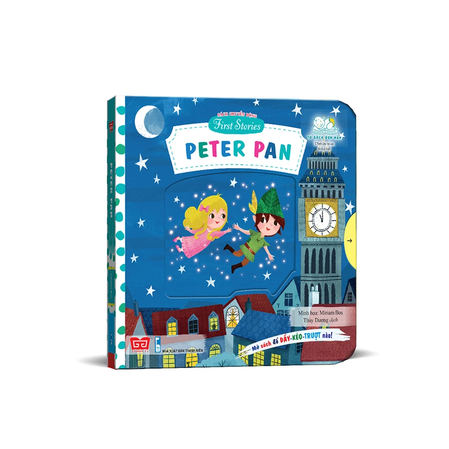 Sách tương tác - Sách chuyển động - First stories - Peter Pan