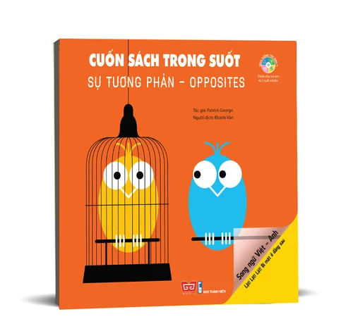 Sách tương tác - Cuốn sách trong suốt - Lật! Lật! Lật! Bí mật ở đằng sau - Sự tương phản - Opposites