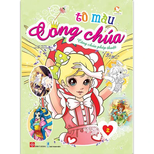 Tô màu công chúa phép thuật 2 (tái bản 2018)