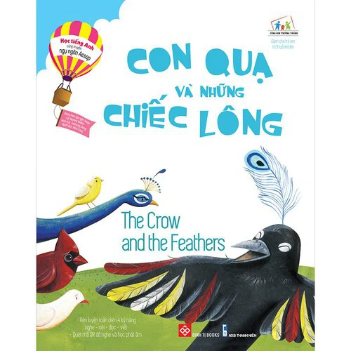 Học tiếng Anh cùng truyện ngụ ngôn Aesop - Con Quạ và những chiếc lông - The Crow and the Feathers