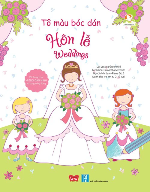 Tô màu bóc dán - Hôn lễ - Weddings