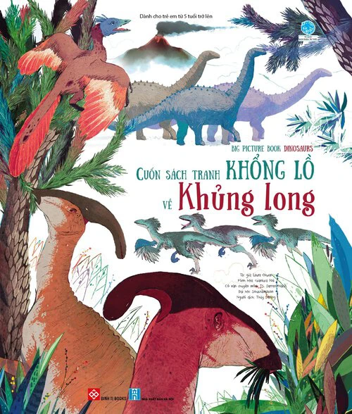 BIG PICTURE BOOK DINOSAURS - Cuốn sách tranh khổng lồ về KHỦNG LONG