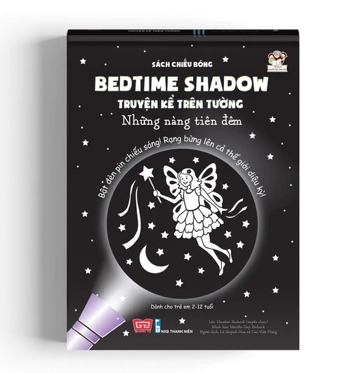 Sách tương tác - Sách chiếu bóng - Bedtime shadow – Truyện kể trên tường - Những nàng tiên đêm