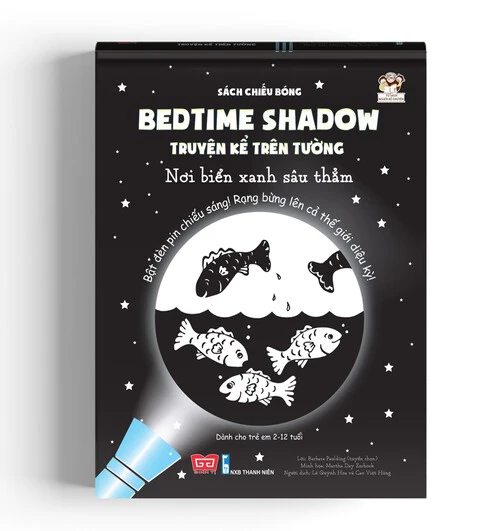 Sách tương tác - Sách chiếu bóng - Bedtime shadow – Truyện kể trên tường - Nơi biển xanh sâu thẳm