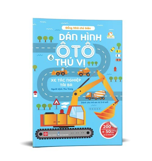 Dán hình ô tô thú vị - Xe tác nghiệp tài ba