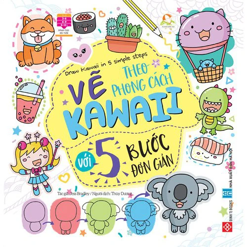 Draw Kawaii in 5 simple steps - Vẽ theo phong cách Kawaii với 5 bước đơn giản