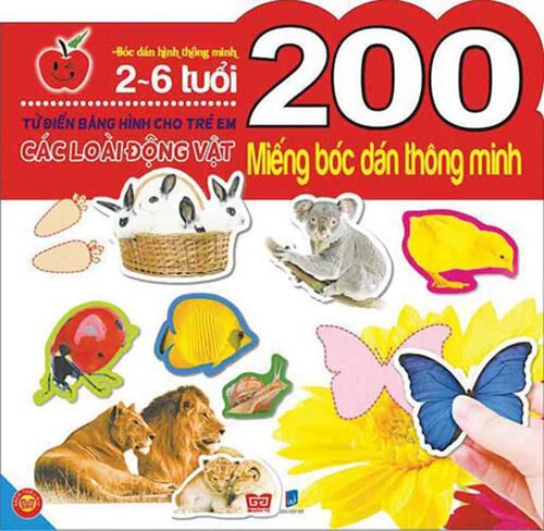 200 miếng bóc dán - Các loài động vật(46)