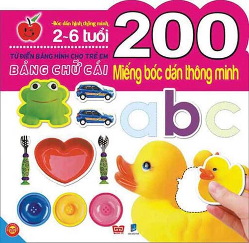 200 miếng bóc dán - Bảng chữ cái(46)