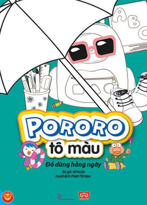 Pororo Tô Màu - Đồ Dùng Hàng Ngày | Pororo Tô Màu - Đồ Dùng Hàng Ngày