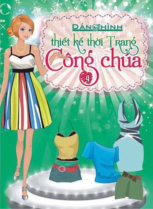 Dán hình thiết kế thời trang công chúa 4