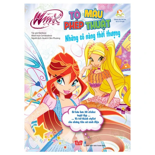 Winx club -  Tô màu phép thuật - Những cô nàng thời thượng