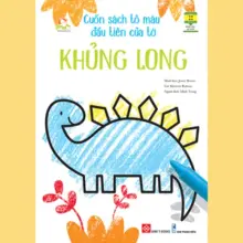 Cuốn sách tô màu đầu tiên của tớ - Khủng long