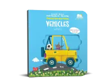Sách tương tác - Chuyển động ghép hình - Slide and Play - Phương tiện giao thông - Vehicles