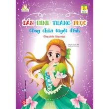 Dán hình trang phục công chúa tuyệt đỉnh - Công chúa lãng mạn