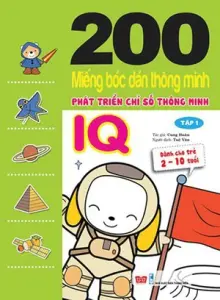 200 miếng bóc dán TM PT chỉ số TM IQ T1 (Dành cho trẻ 2-10 tuổi)