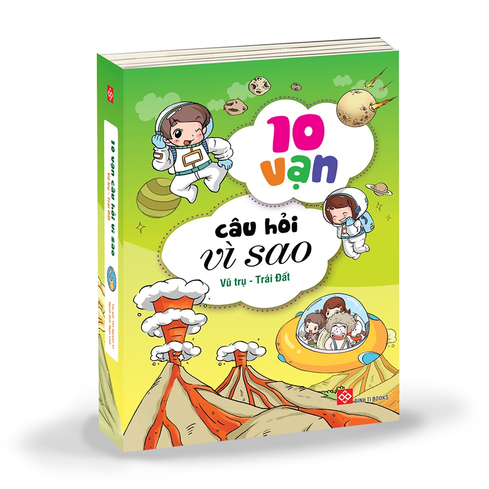 Combo 4 - 10 VẠN CÂU HỎI VÌ SAO - VŨ TRỤ - TRÁI ĐẤT 4T (Có bìa áo)